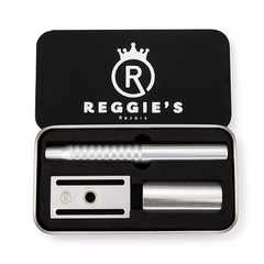Jupiter Aluminium Starter Set – Safety Razor & 10-Blade Sampler